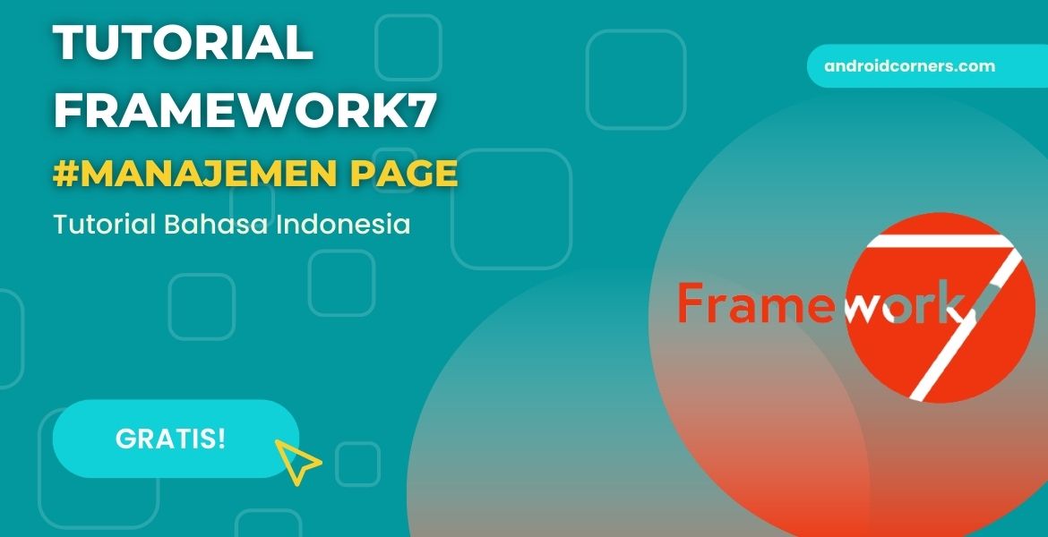 Manajemen Page Framework7