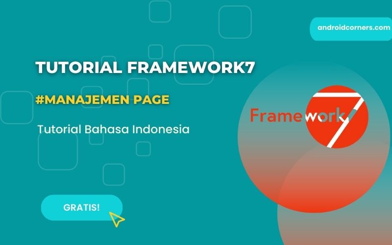 Manajemen Page Framework7